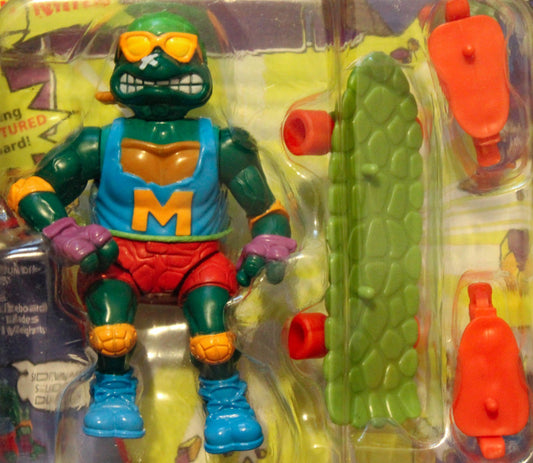 40 Years Of Teenage Mutant Ninja Turtles Retro Classic Skate Boardin Mike Figure