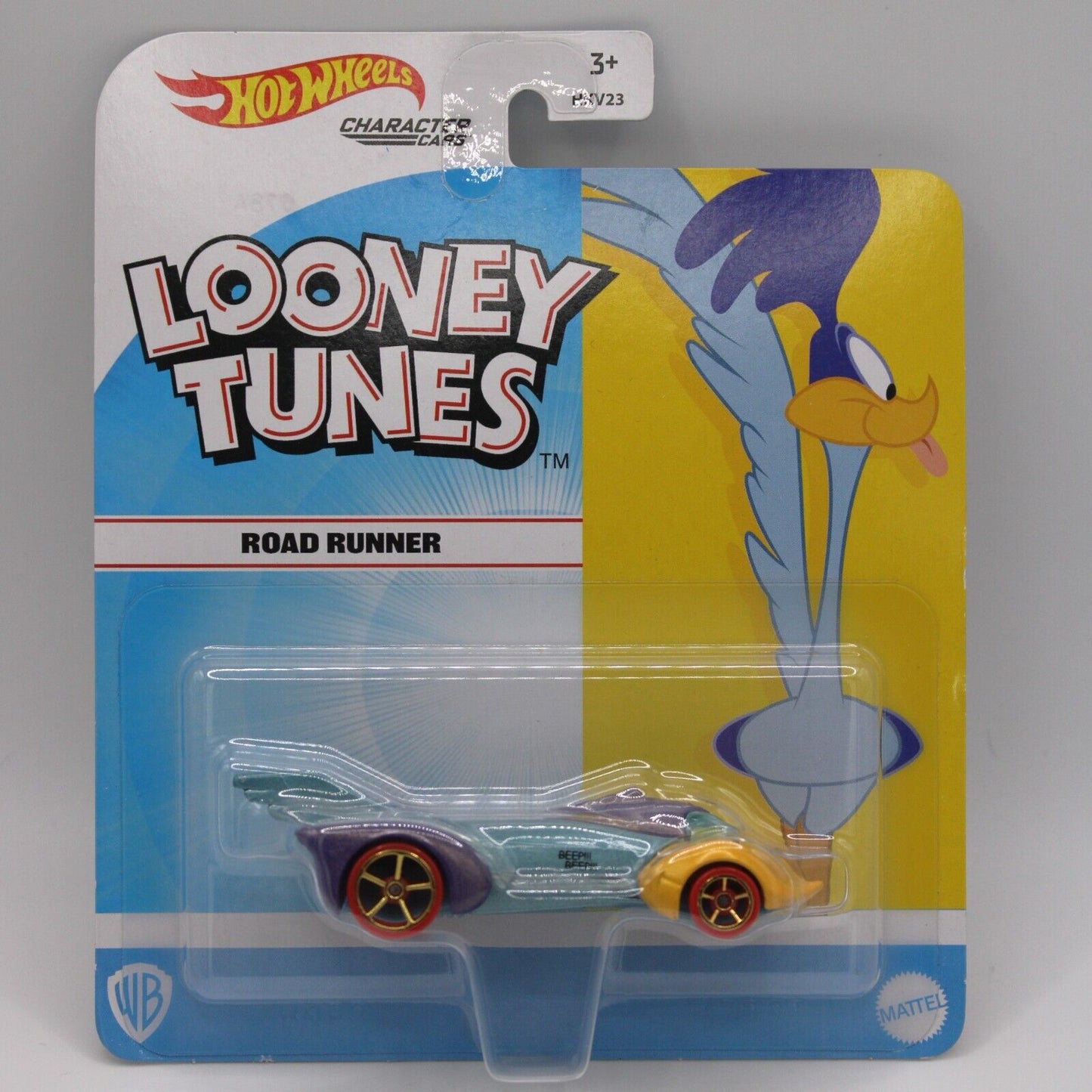 Hot Wheels 1:64 Diecast Character Cars Looney Tunes 7 Car Complete Set