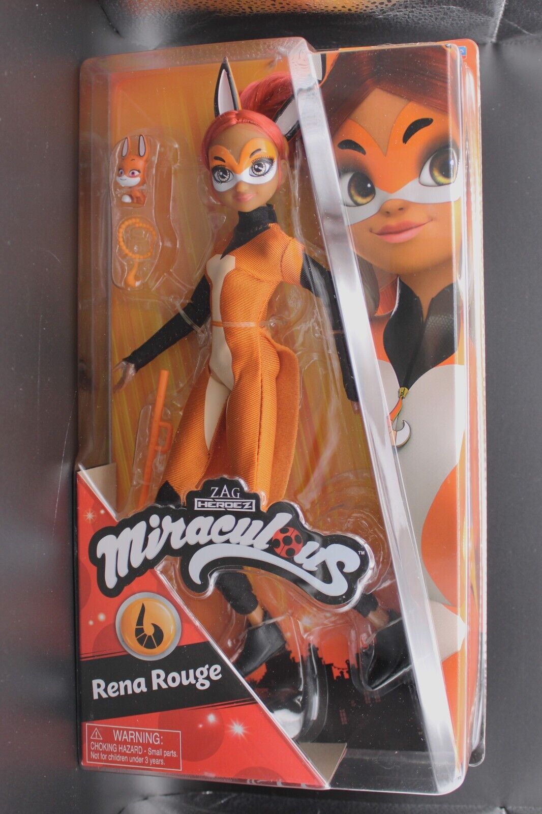 Miraculous Rena Rouge Doll 10.5 Inch Fox Superhero Action Figure Doll