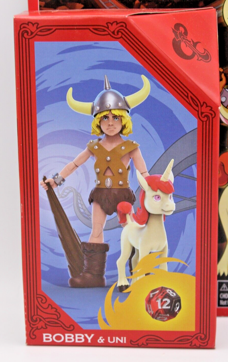 Dungeons & Dragons: Bobby & Uni Figures + Accessory & Dice (2023, Hasbro) MIP