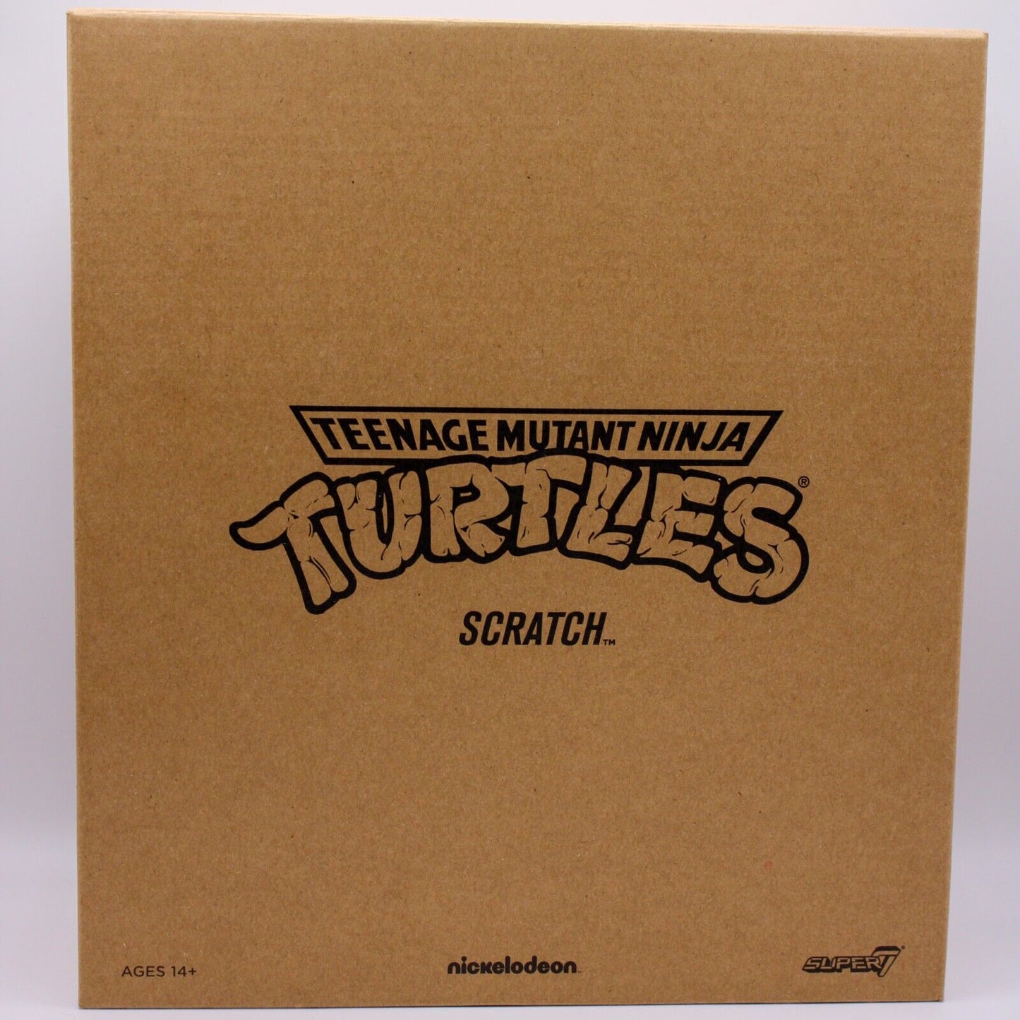 Teenage Mutant Ninja Turtles Scratch TMNT Action Figure Super7 Ultimates Wave 6