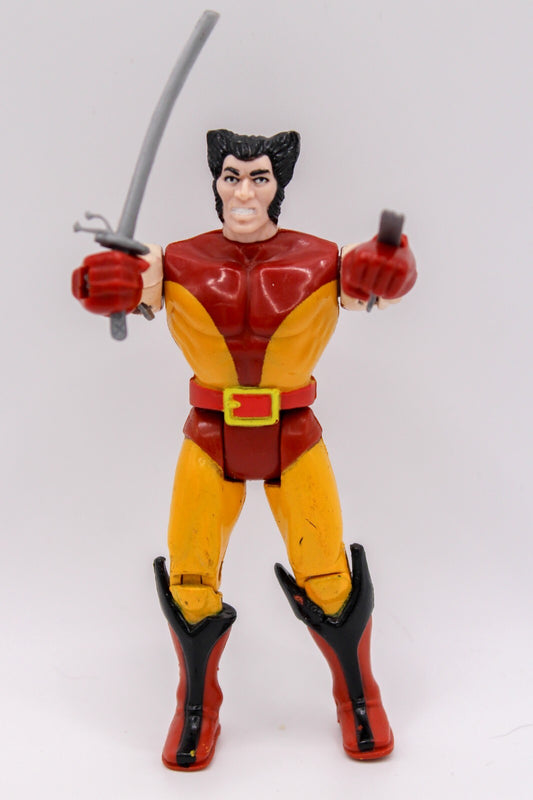 X-Men Wolverine Series 1 Loose Action Figure Toy Biz 1991 with Sword Accessory