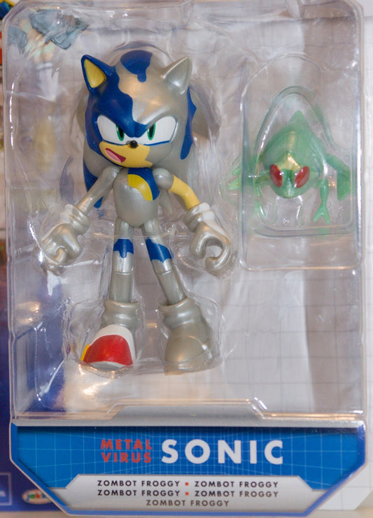 Sega - Metal Virus Sonic with Zombot Foggy - 4 Inch Action Figure Jakks Pacific