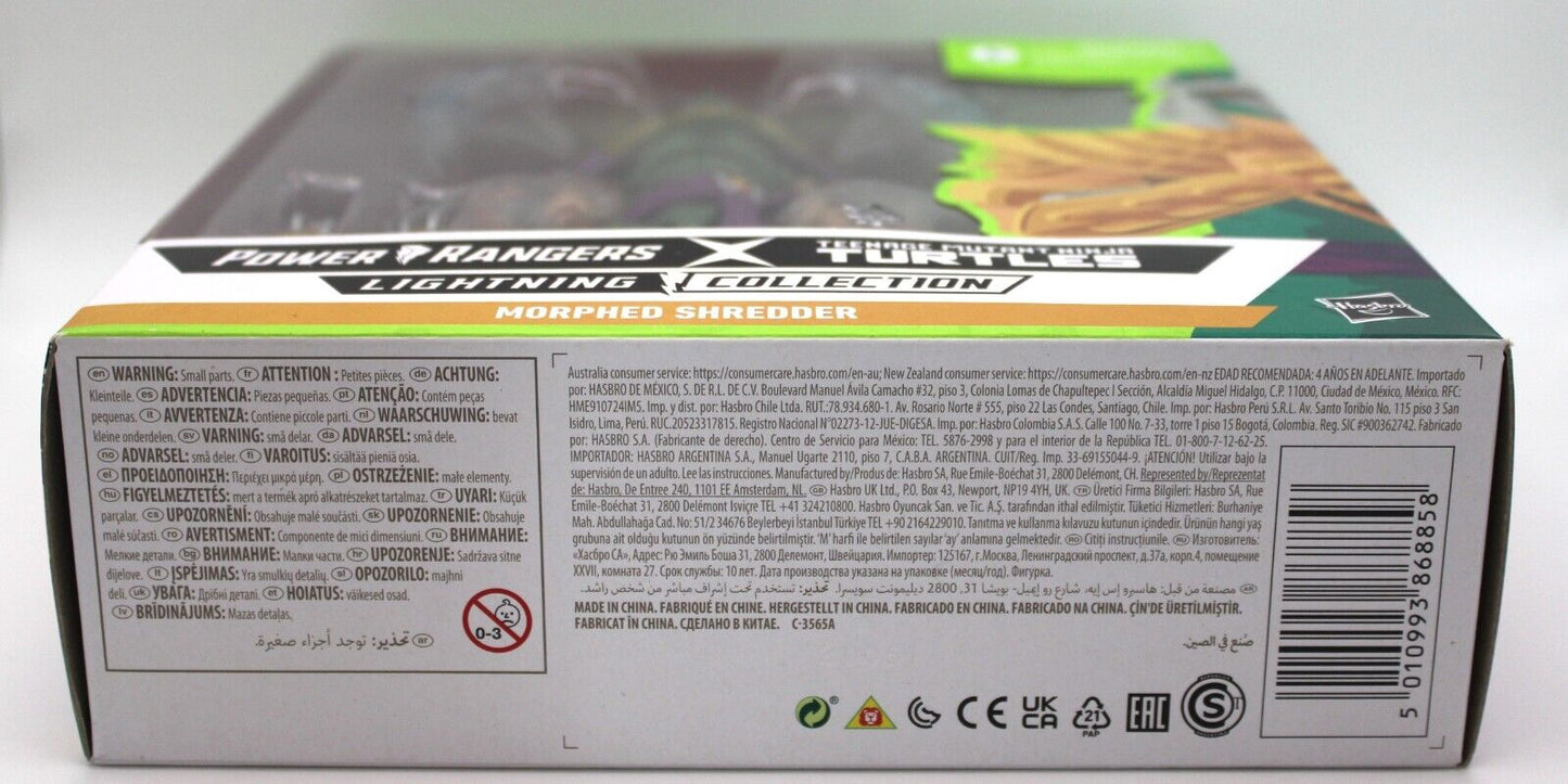 Power Rangers x Teenage Mutant Ninja Turtles Morphed Shredder Hasbro