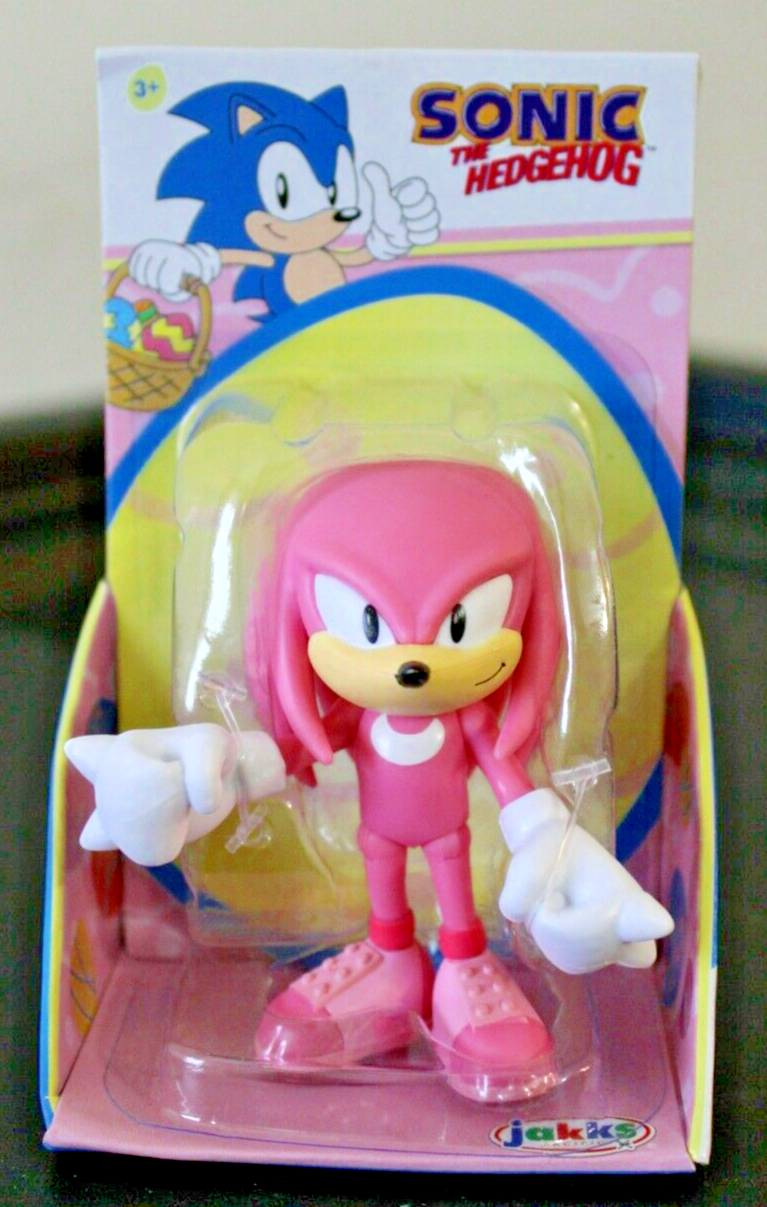 Sonic the Hedgehog Easter Jakks 2.5” Figure Sonic Pocky Knuckles Tails Set of 4
