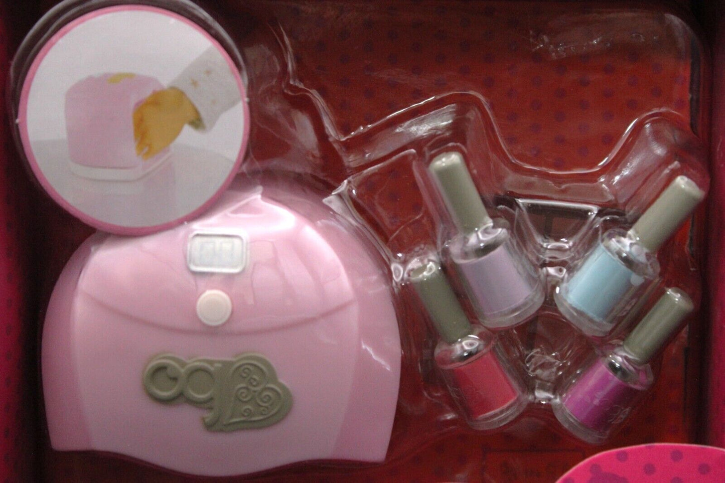 Our Generation Nail Salon Mini Nail Dryer & Backpack For Most 18 Inch Dolls
