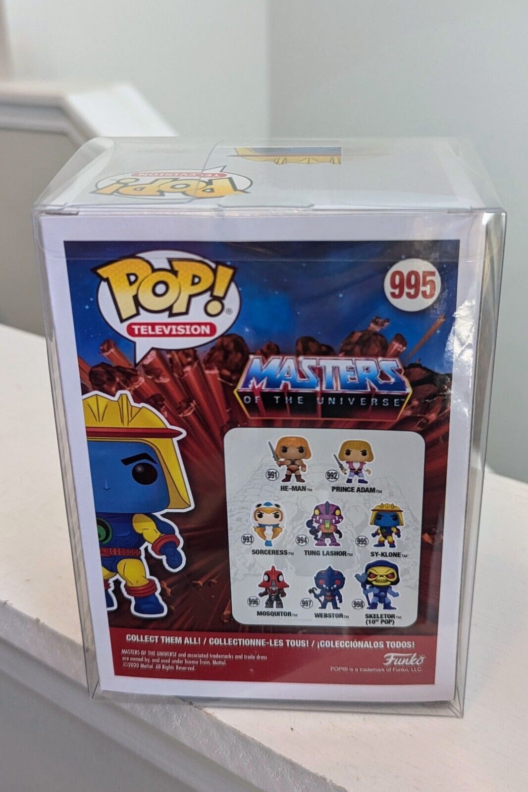 Funko Pop! Masters of the Universe - Sy Klone 995 Vinyl Figure w Protector Case