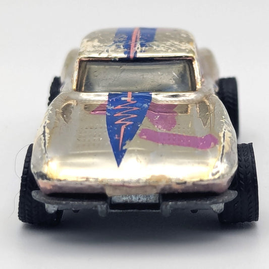 Vintage Hot Wheels ‘63 Split Window Corvette Stingray Chrome Real Riders