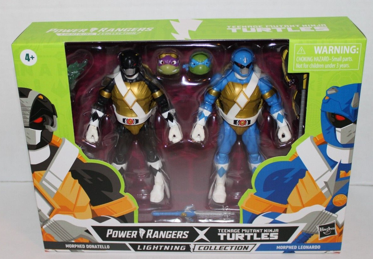 Hasbro Power Rangers TMNT Lightning Collection 6β Morphed Donatello & Leonardo