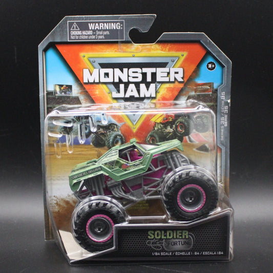 Spin Master Monster Jam Series 35 Soldier of Fortune 1/64 Scale Monster Truck