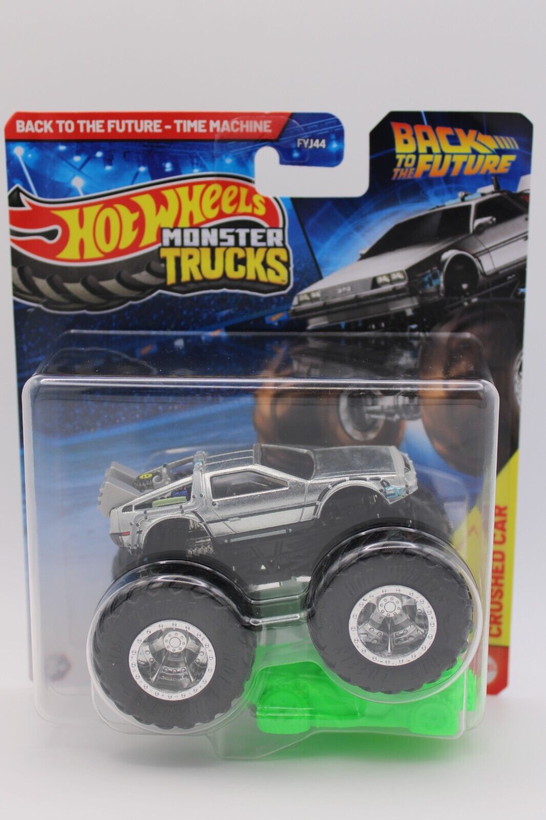 Hot Wheels Monster Trucks DeLorean Back to the Future Time Machine 2025