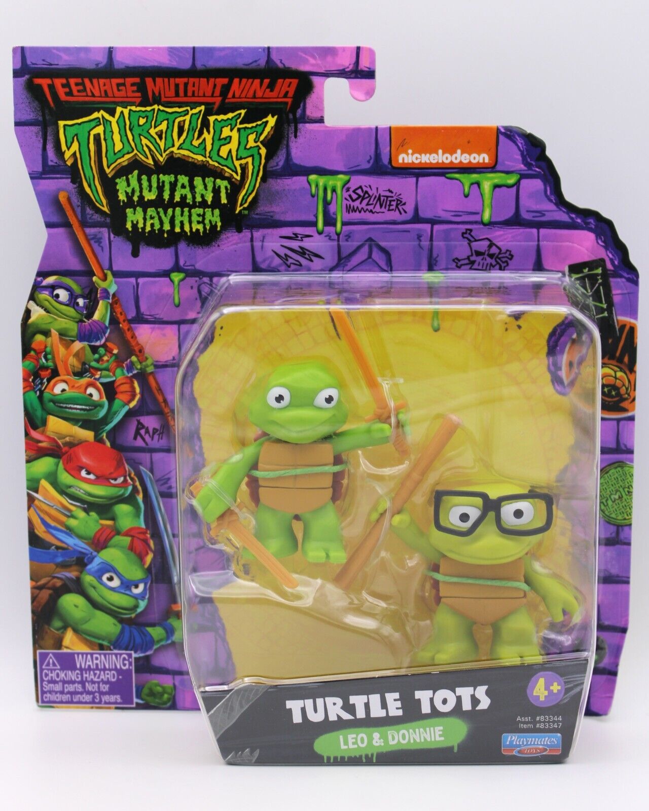 Teenage Mutant Ninja Turtles Mutant Mayhem Turtle Tots Raph Mikey Leo Donnie