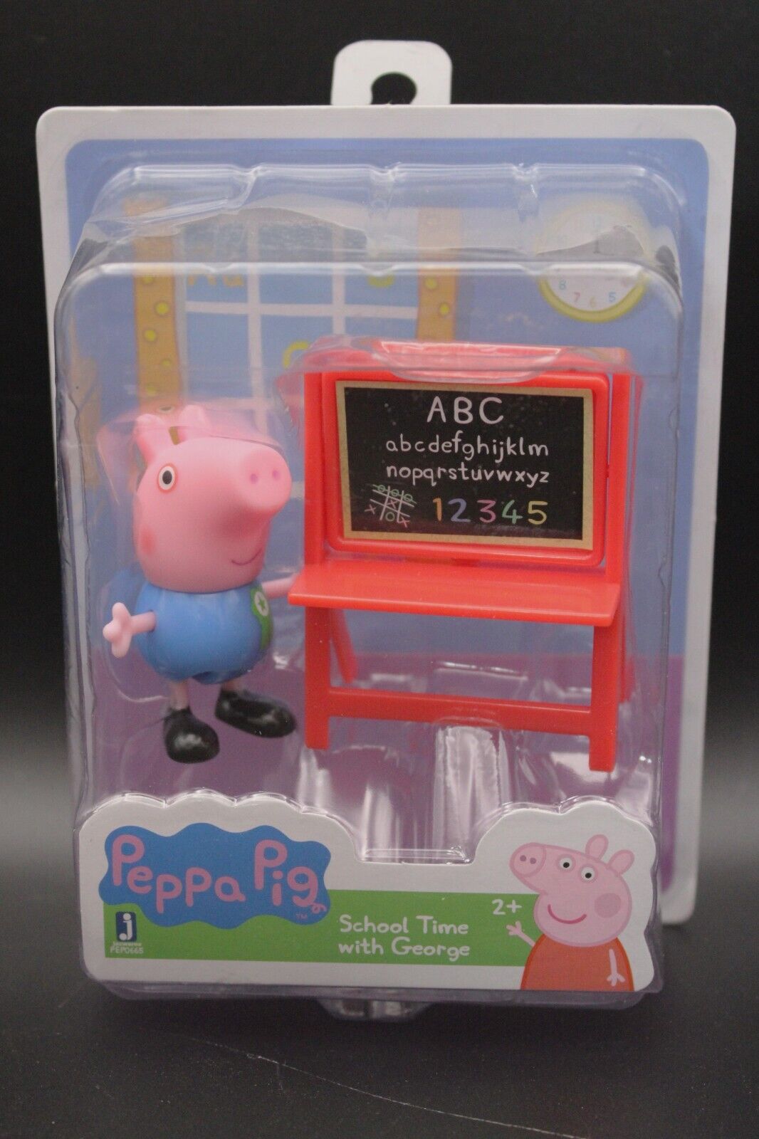 Peppa Pig Friends And Fun School Time With George 2.5 Inch Mini Figure Jazwares