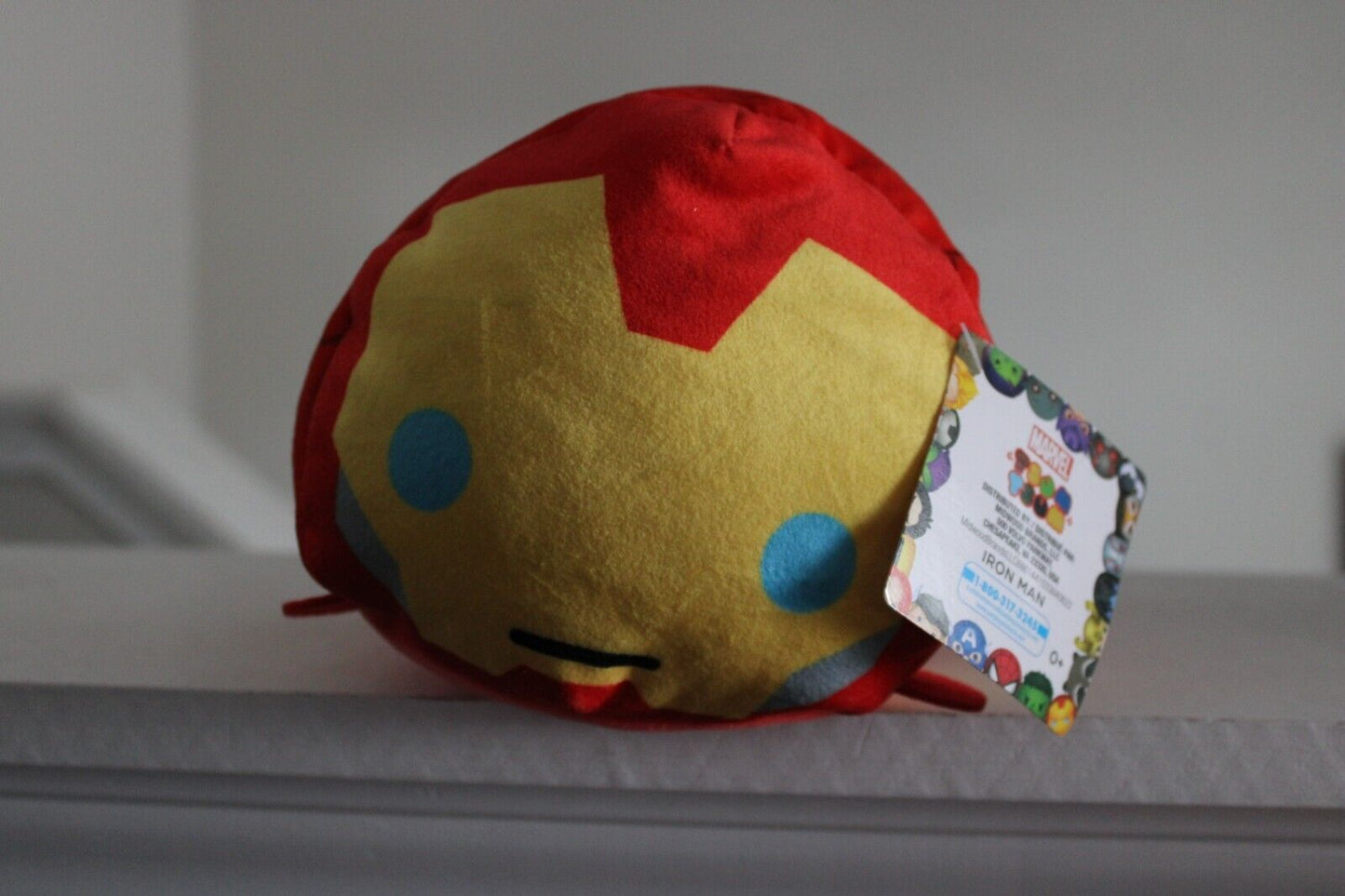Marvel Tsum Tsum Plush Set of 4 - All 8" Iron Man Black Panther Black Widow Hulk