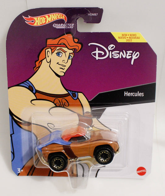 5 Hot Wheels Disney Character Cars Ursula Woody Hercules Ralph Duke Caboom