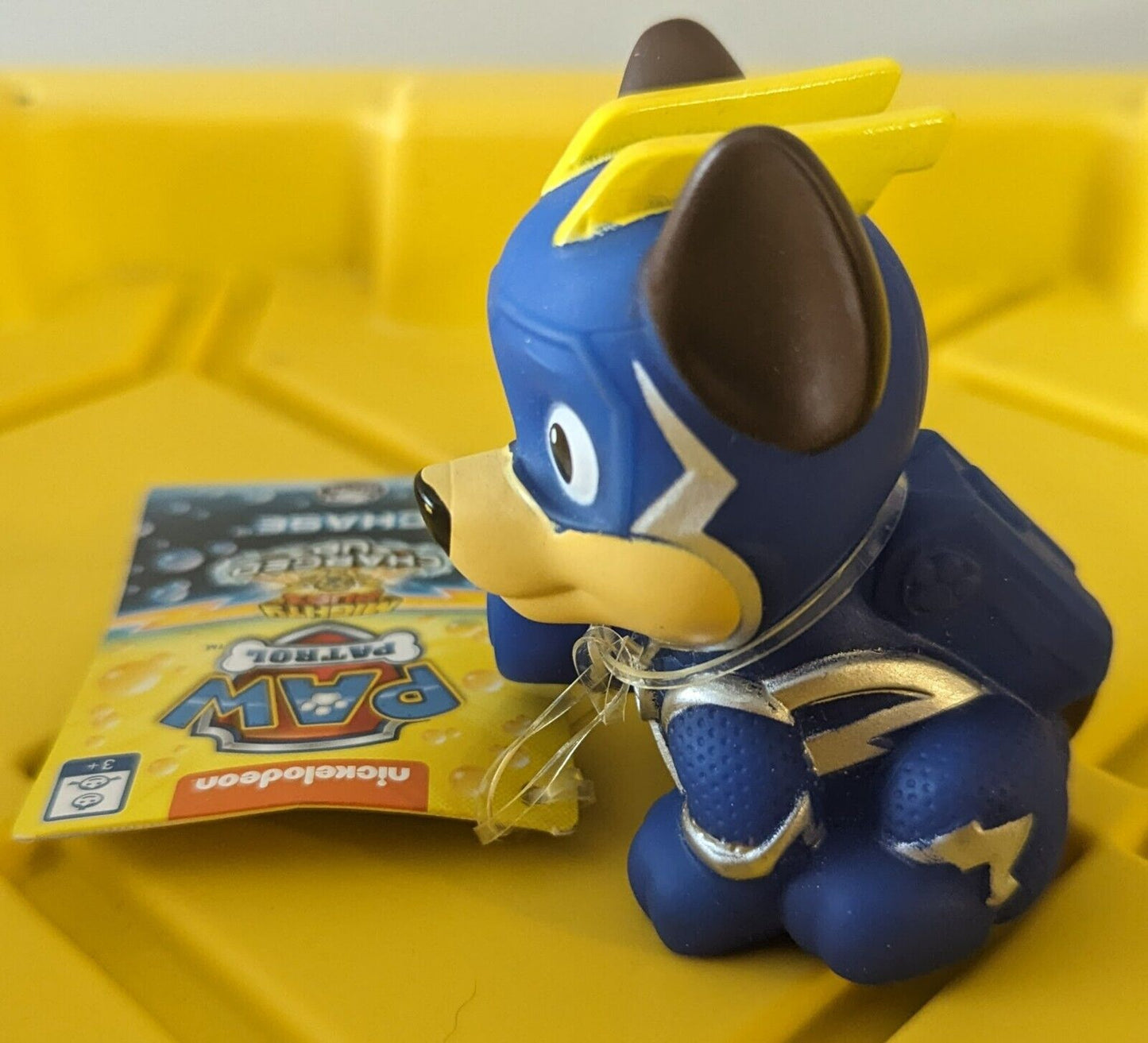 Paw Patrol Bath Toy Mighty Pups Charged Up Chase Bath Squirter Nickelodeon