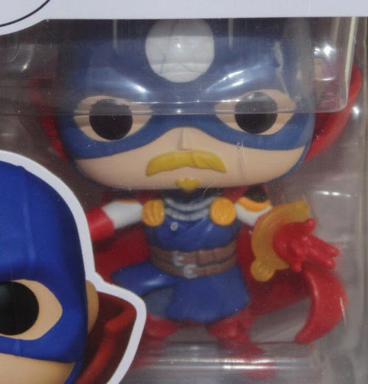 Funko Pop! Marvel Infinity Warps - Soldier Supreme #858 With Protector Case