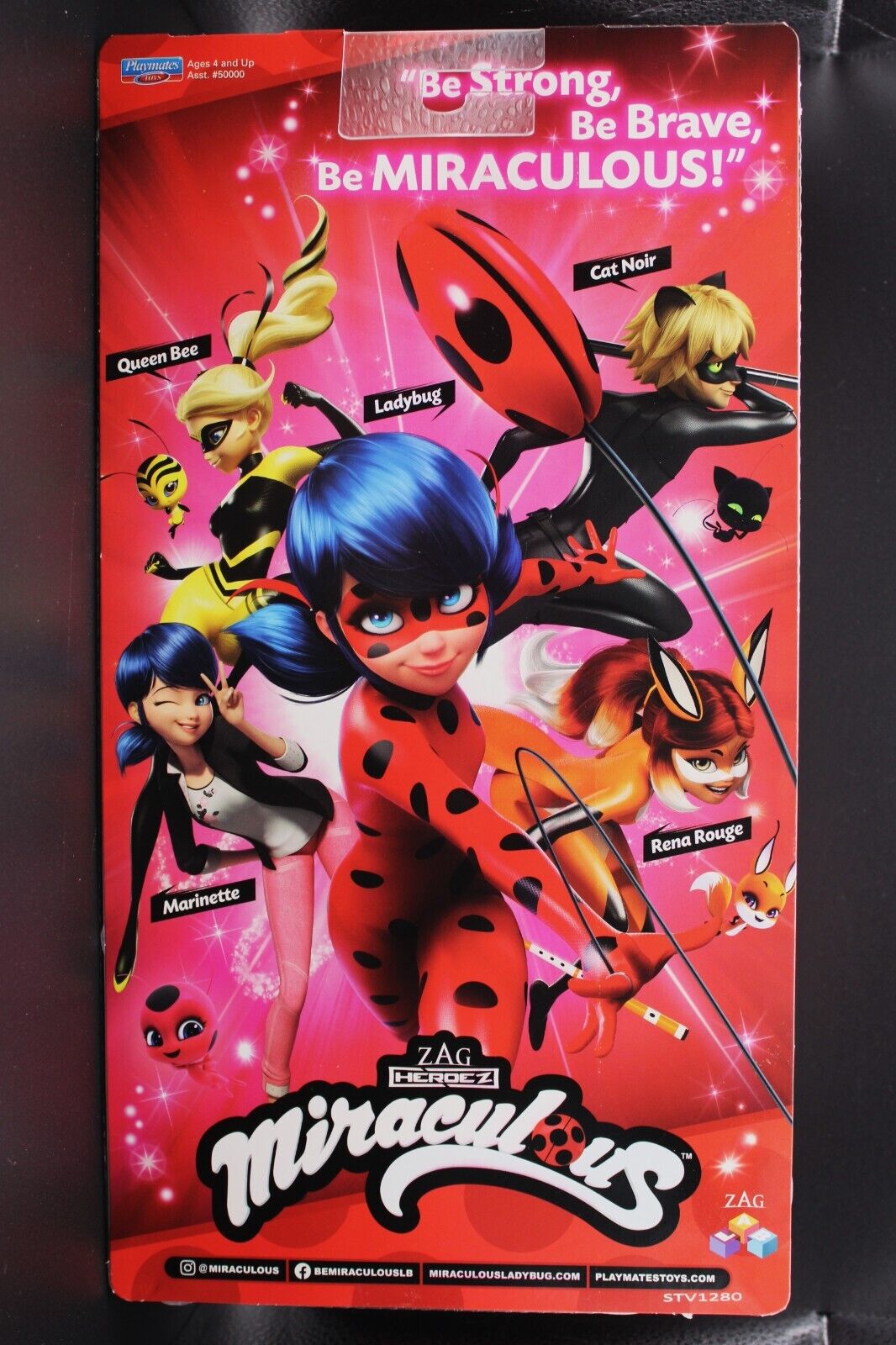 Miraculous Rena Rouge Doll 10.5 Inch Fox Superhero Action Figure Doll