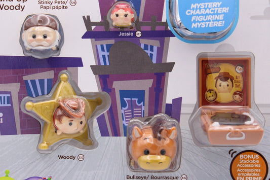 JAKKS Pacific Disney Tsum Tsum Series 7 Woody's Round Up 7 Piece Figures