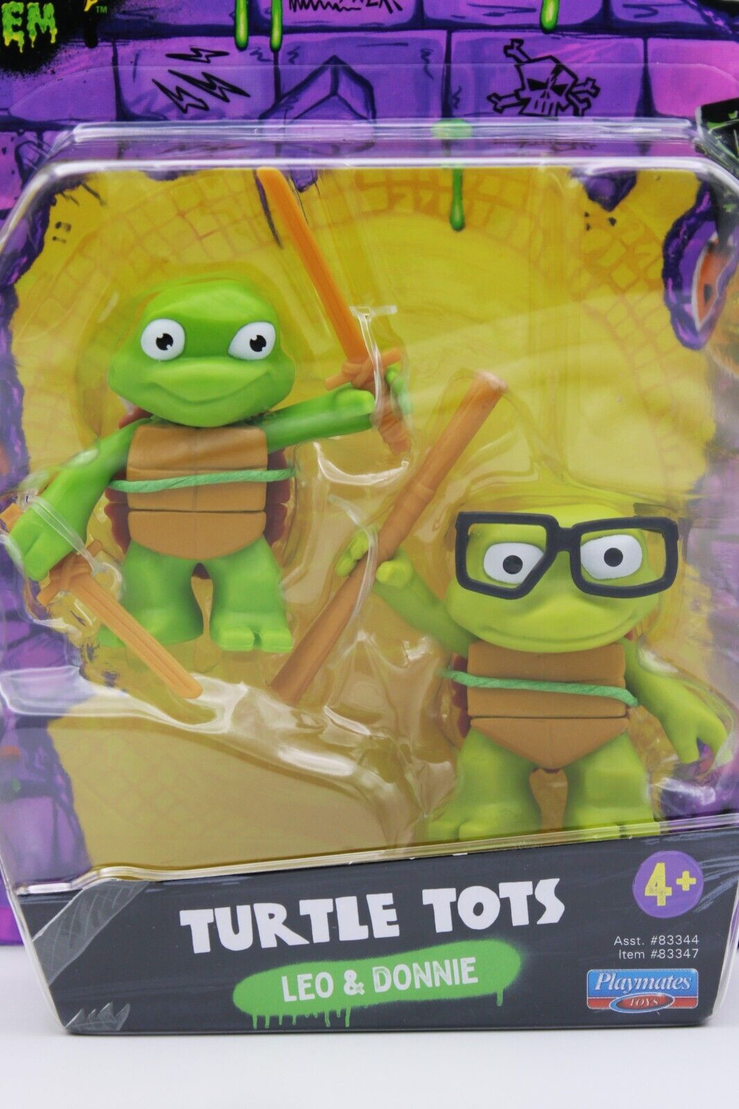 Teenage Mutant Ninja Turtles Mutant Mayhem Turtle Tots Raph Mikey Leo Donnie
