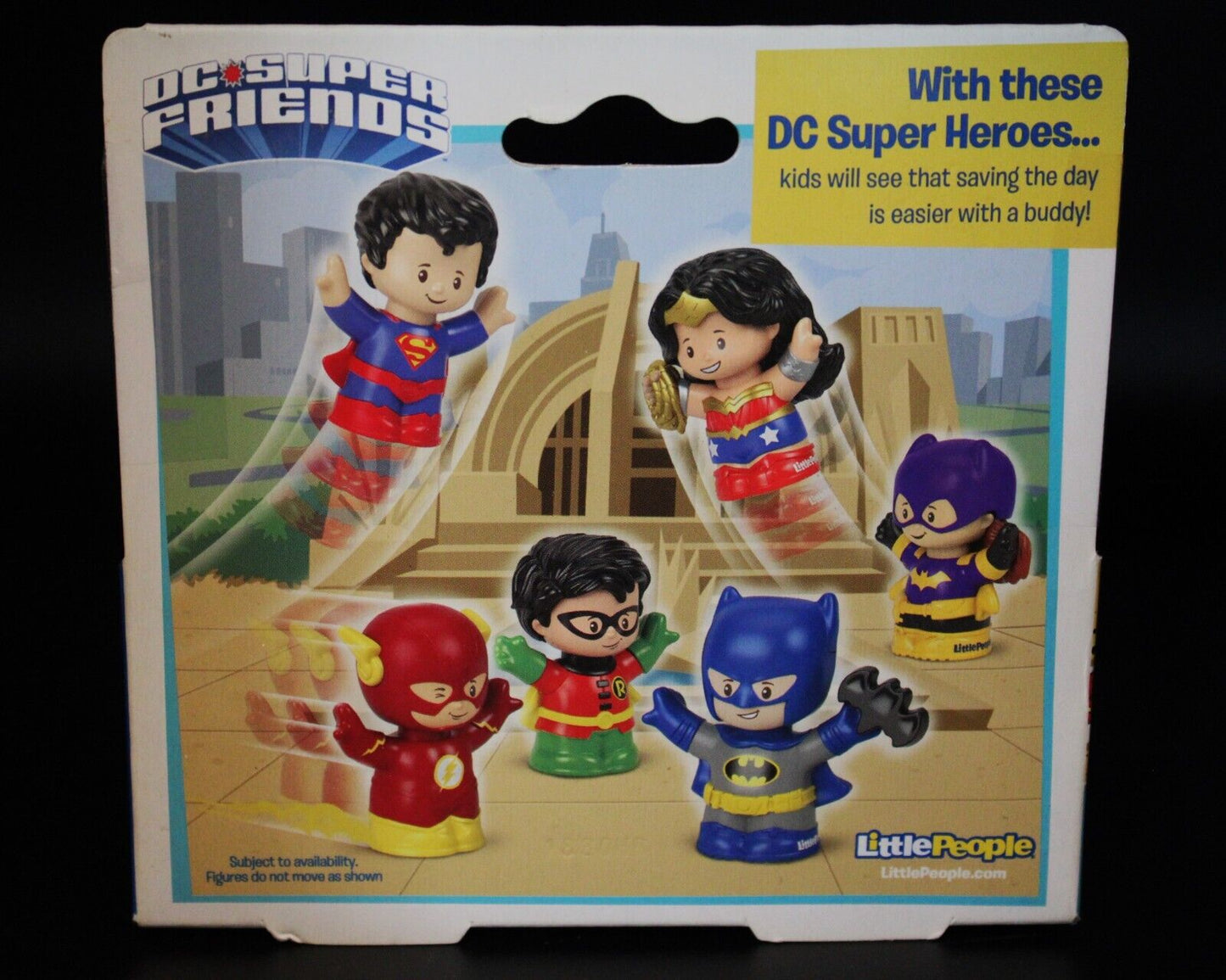 Fisher-Price Little People DC Super Friends Batgirl & The Flash