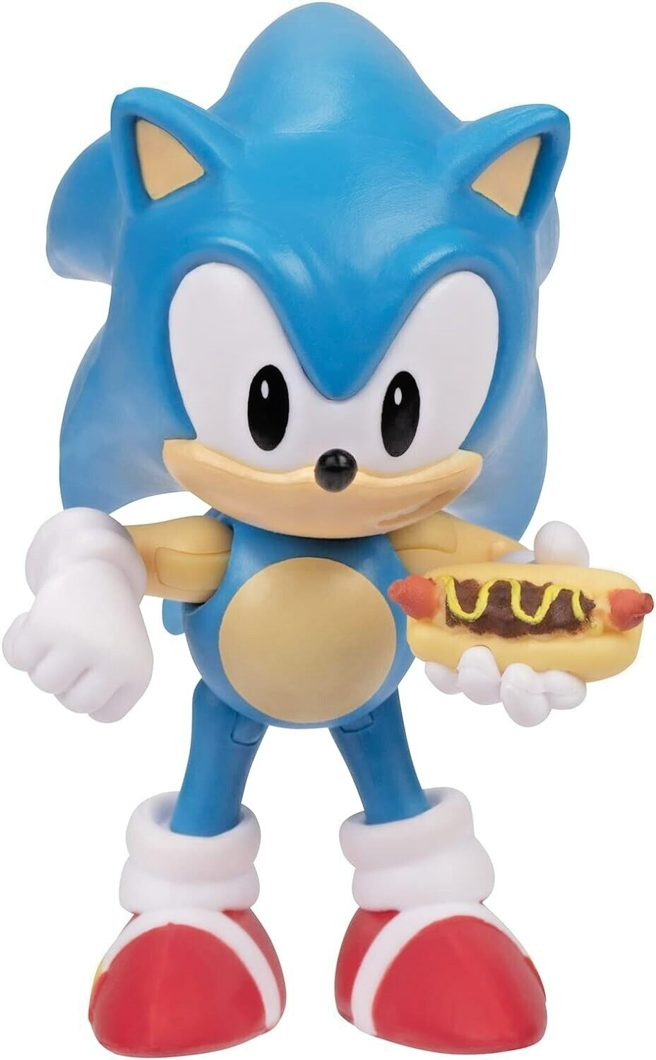Classic Sonic The Hedgehog Chili Dog 2.5 inch Figure (Checklane Packaging) New