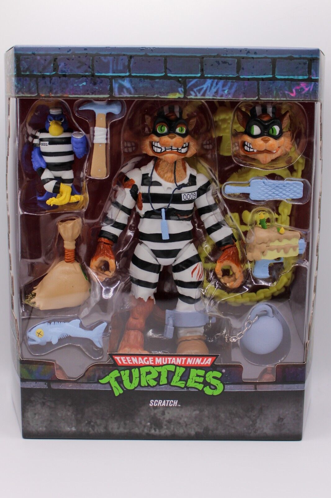 Teenage Mutant Ninja Turtles Scratch TMNT Action Figure Super7 Ultimates Wave 6