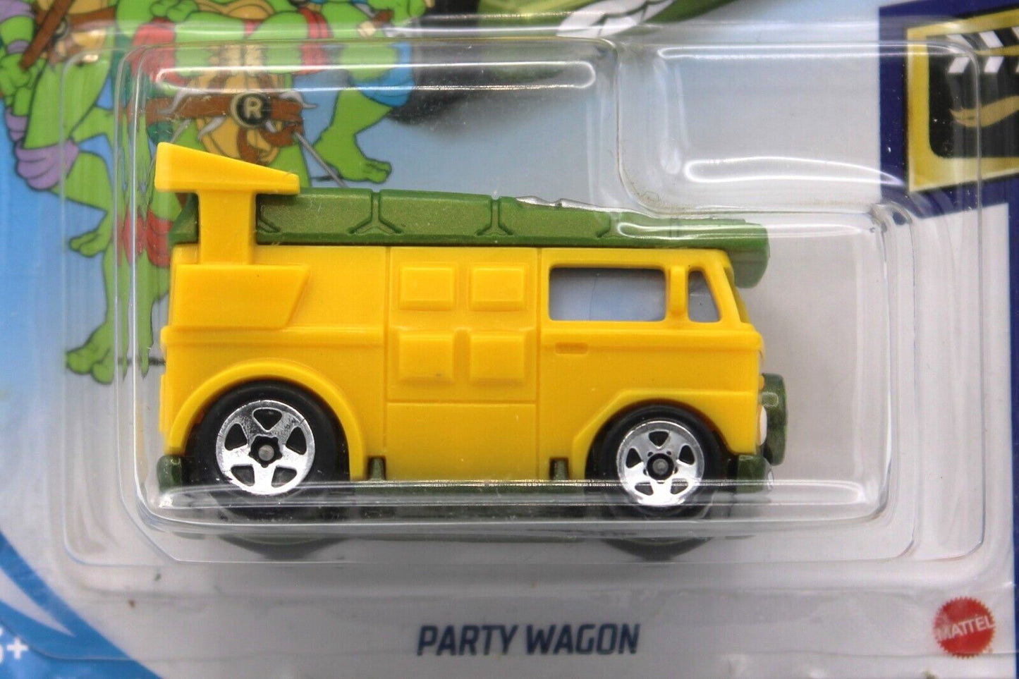Hot Wheels TMNT Teenage Mutant Ninja Turtles Party Wagon 39/250 Screen Time 4/10