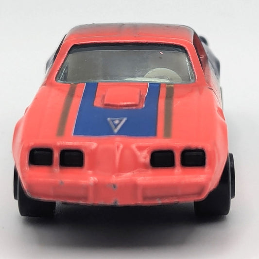 1980's Pontiac Trans Am Fire Red/Midnight Blue Color Scheme Nice Vintage Car