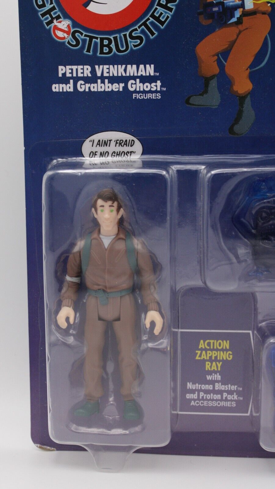 The Real Ghostbusters Kenner 2020 Peter Venkman And Grabber Ghost