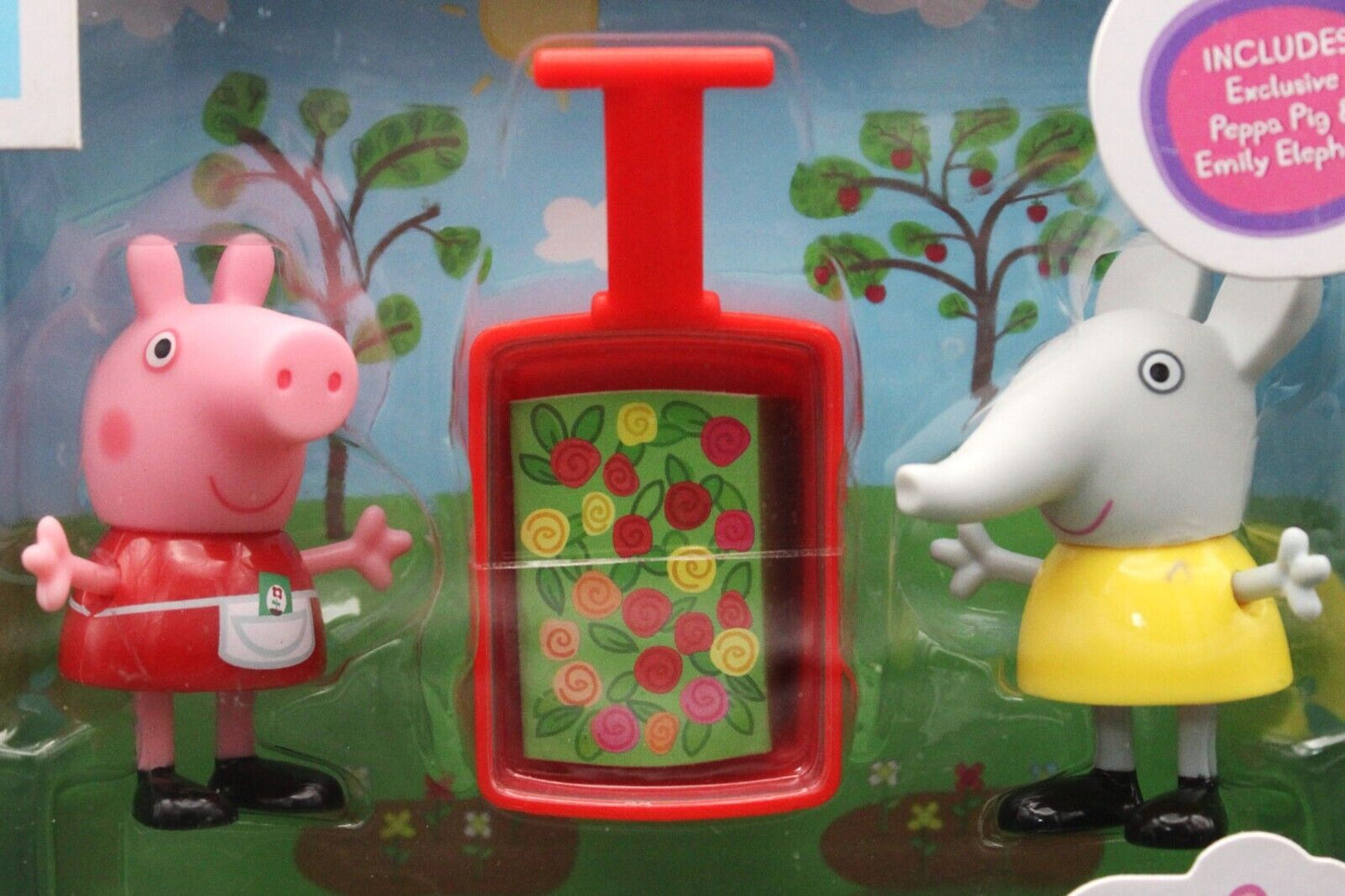 Peppa Pig Gardening Day Toy Figures Peppa Pig & Emily Elephant