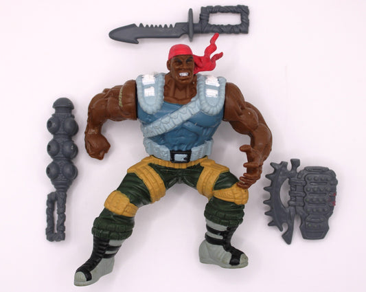 VTG 1995 Kenner GI Joe Extreme Freight Action Figure Complete Toy Accessories