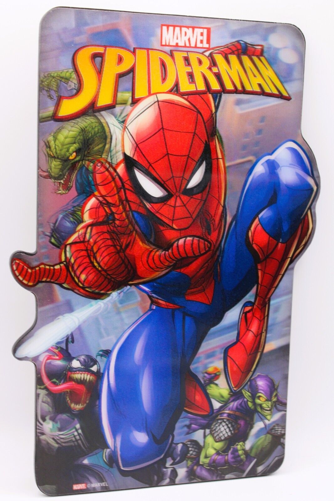 Marvel β’ Spider-Man β’ Lenticular 3D Wall Decor β’ 8 Inch x 11 Inch Fiberboard