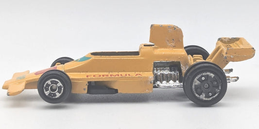 Yatming Casting 1311 Lola T370 Formula 1 Racecar Yellow Diecast - Missing Driver