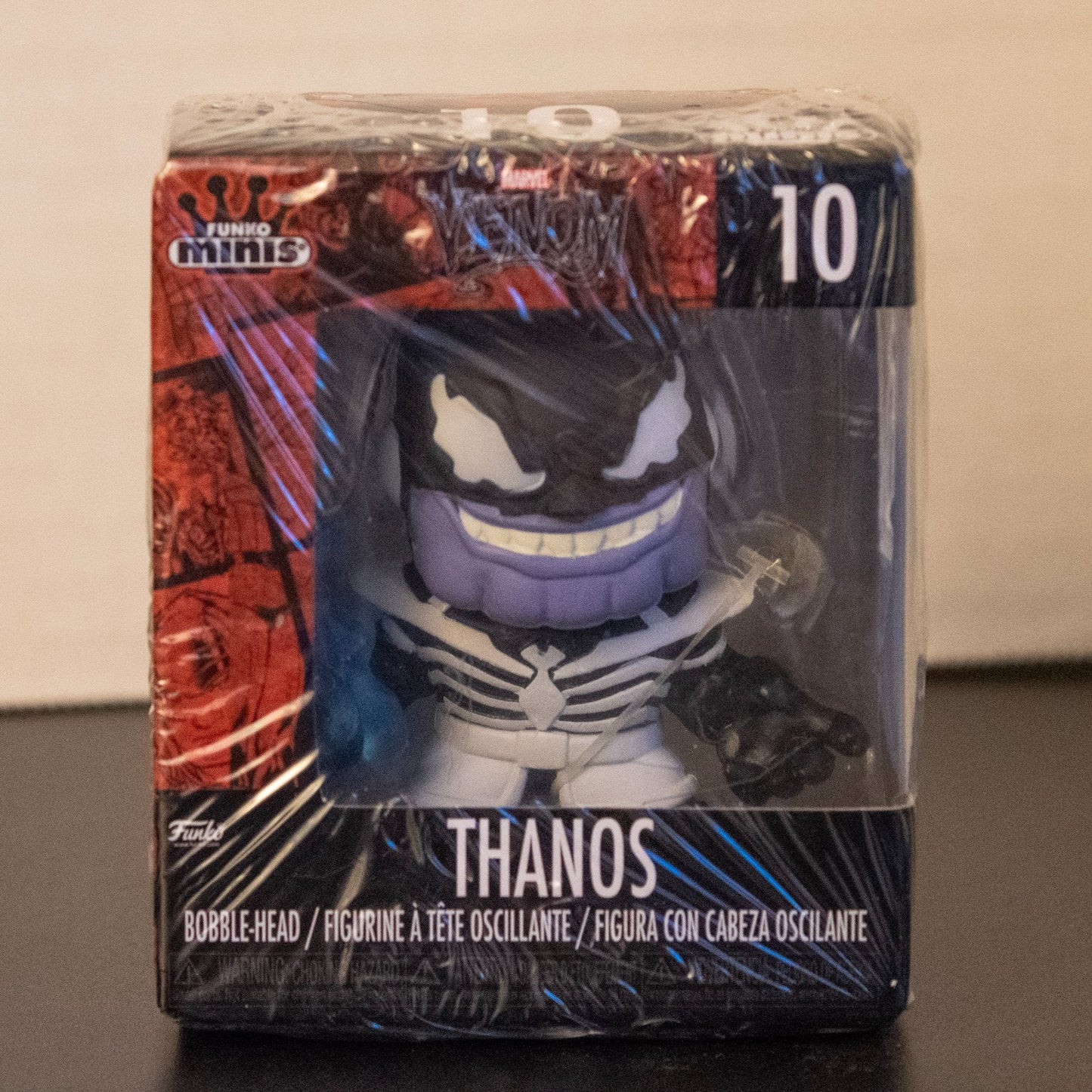 Funko Marvel Venom Minis Spider-Man Captain America Vinyl Bobblehead Set of 7