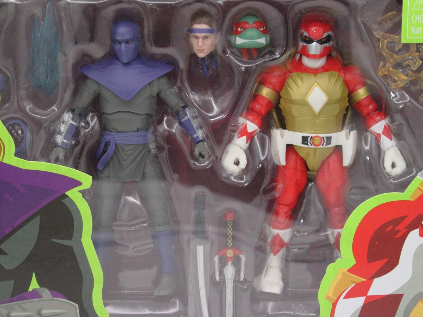 Power Rangers X Teenage Mutant Ninja Turtles Foot Soldier Tommy Morphed Raphael