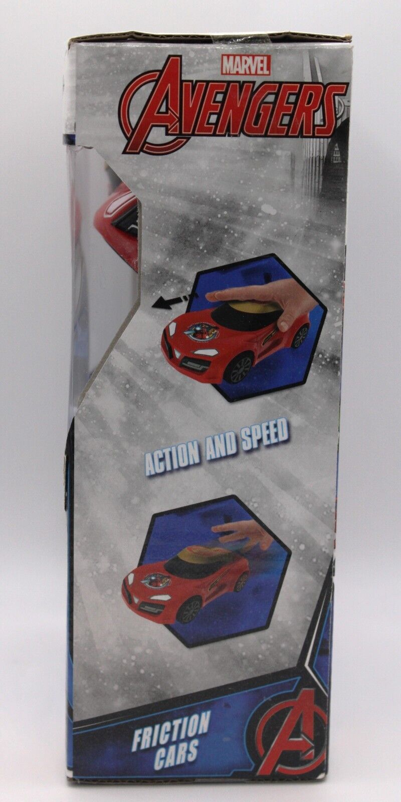 Avengers Black Panther Captain America Iron Man Marvel Friction Cars