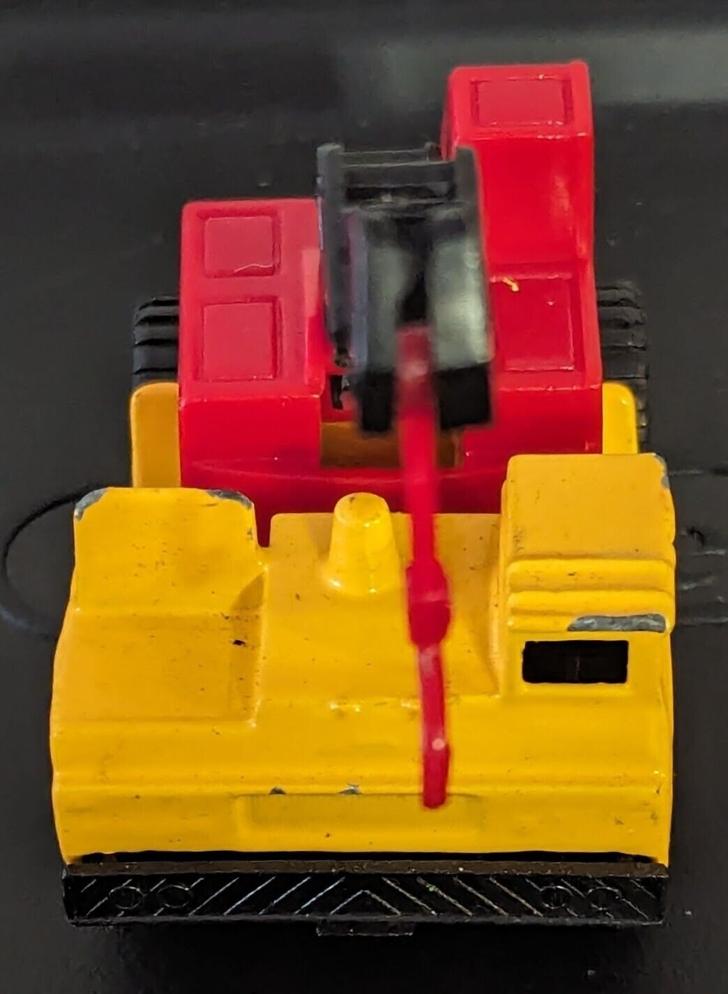 Matchbox Faun Mobile Crane Truck Yellow Red 1992 Diecast Thailand A166