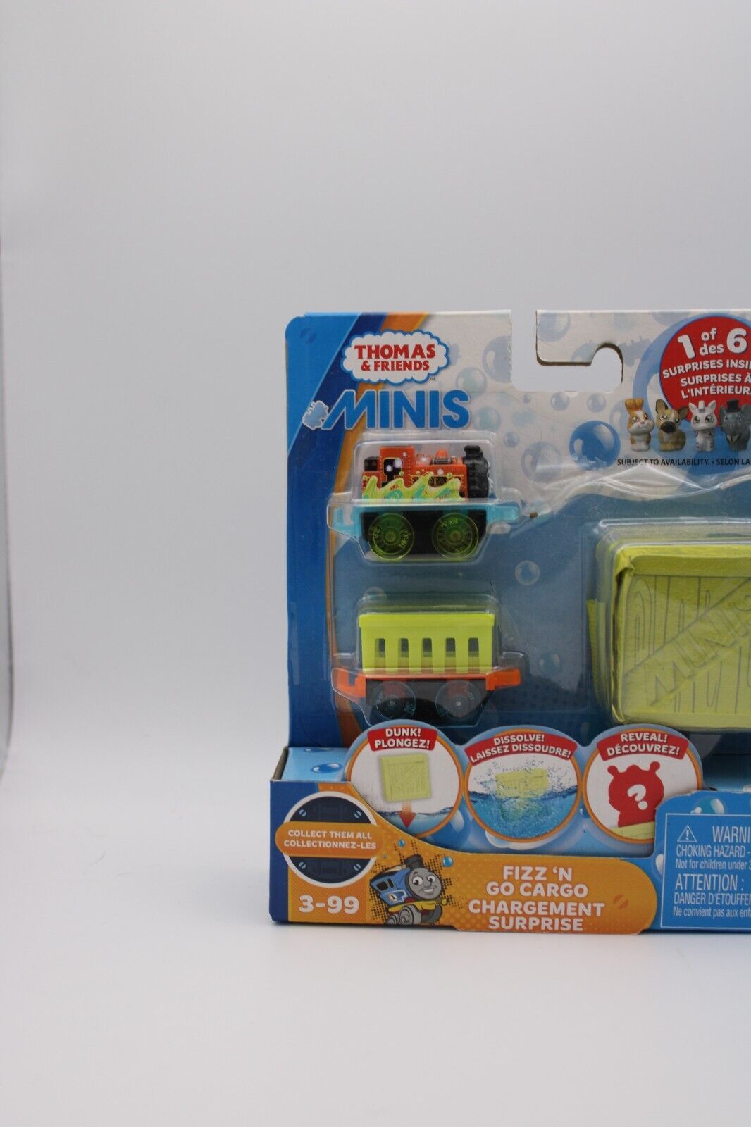 New Thomas & Friends Fisher-Price MINIS Fizz βn Go Cargo, Percy & Puppy Train