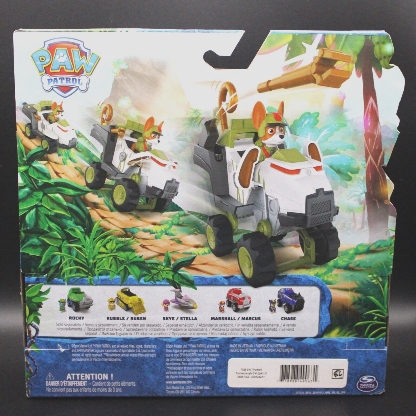 Nickelodeon PAW Patrol Jungle Pups Tracker's Monkey Vehicle - Spin Master