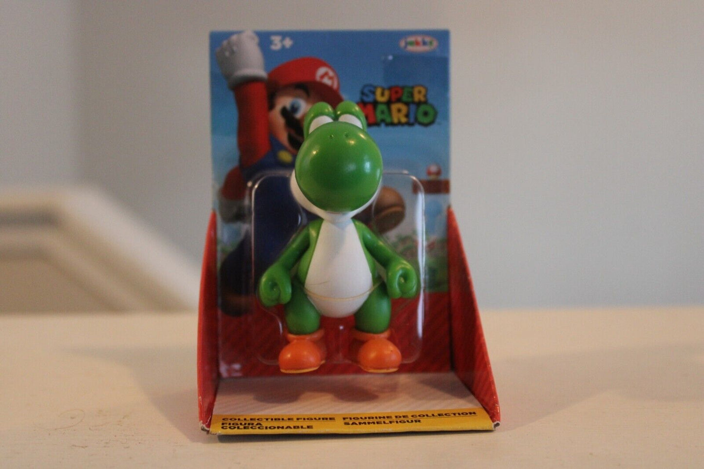Jakks Super Mario 2.5 Inch Yoshi Figure Checklane Packaging World of Nintendo
