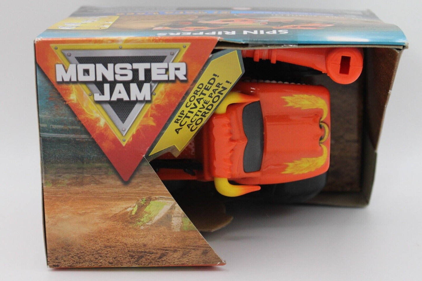 Monster Jam Official El Toro Loco Spin Rippers Monster Truck 1/43 Scale Ripcord