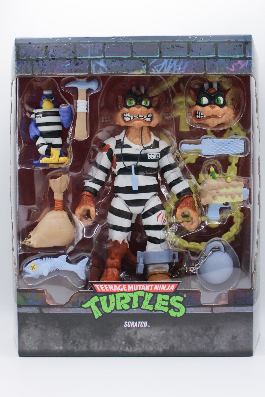 Teenage Mutant Ninja Turtles Scratch TMNT Action Figure Super7 Ultimates Wave 6