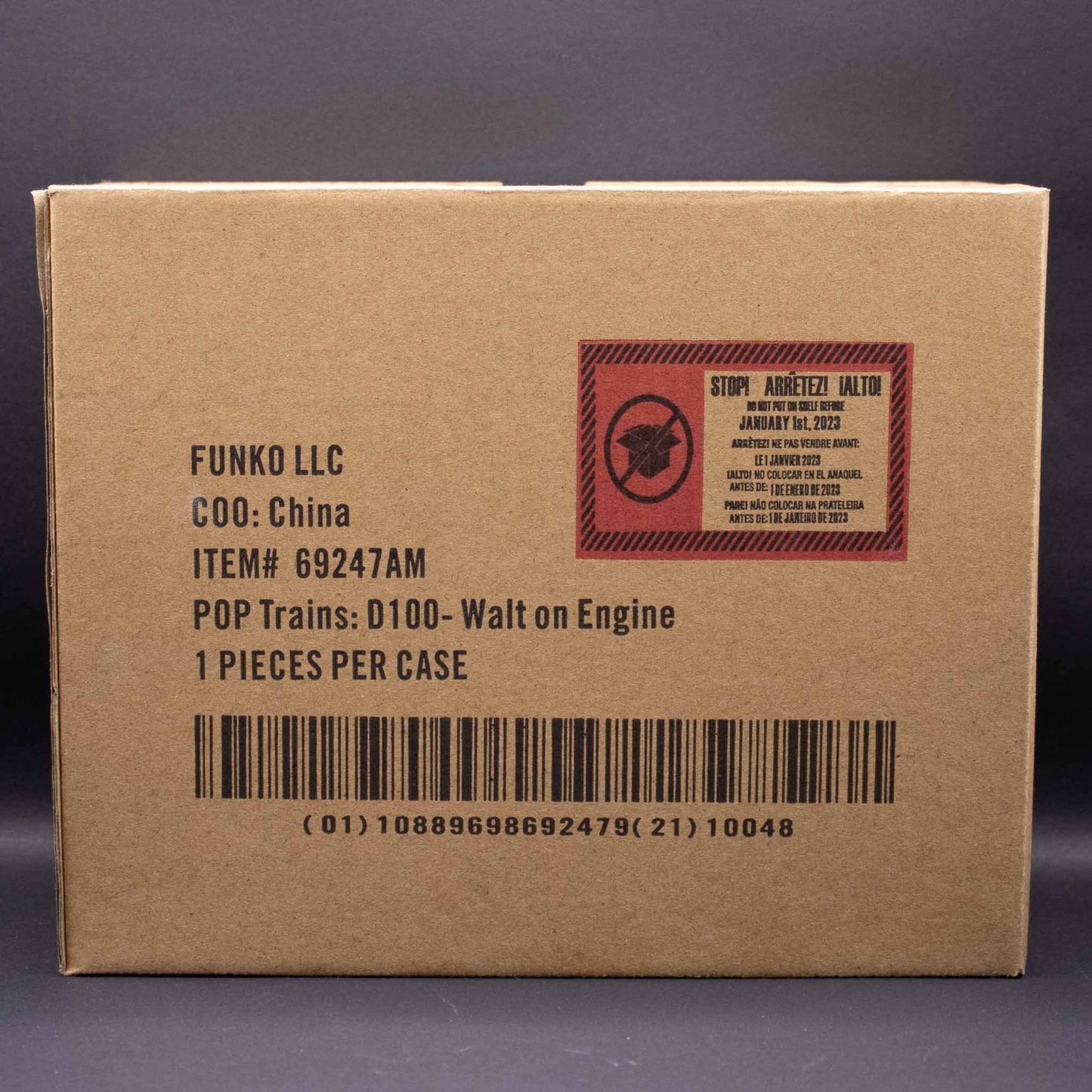 Funko Pop! Trains Disney 100 Walt Disney On Engine #18 Amazon Exclusive