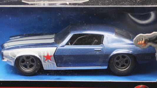 Jada Toys 1:32 Hollywood Rides Winter Soldier & 1973 Chevy Camaro Avengers