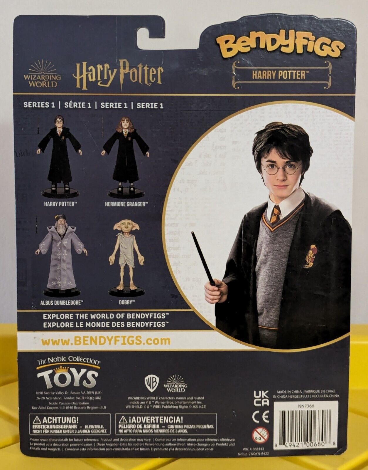 Bendyfigs Harry Potter The Noble Collection Figure with Stand - Detaching Bubble