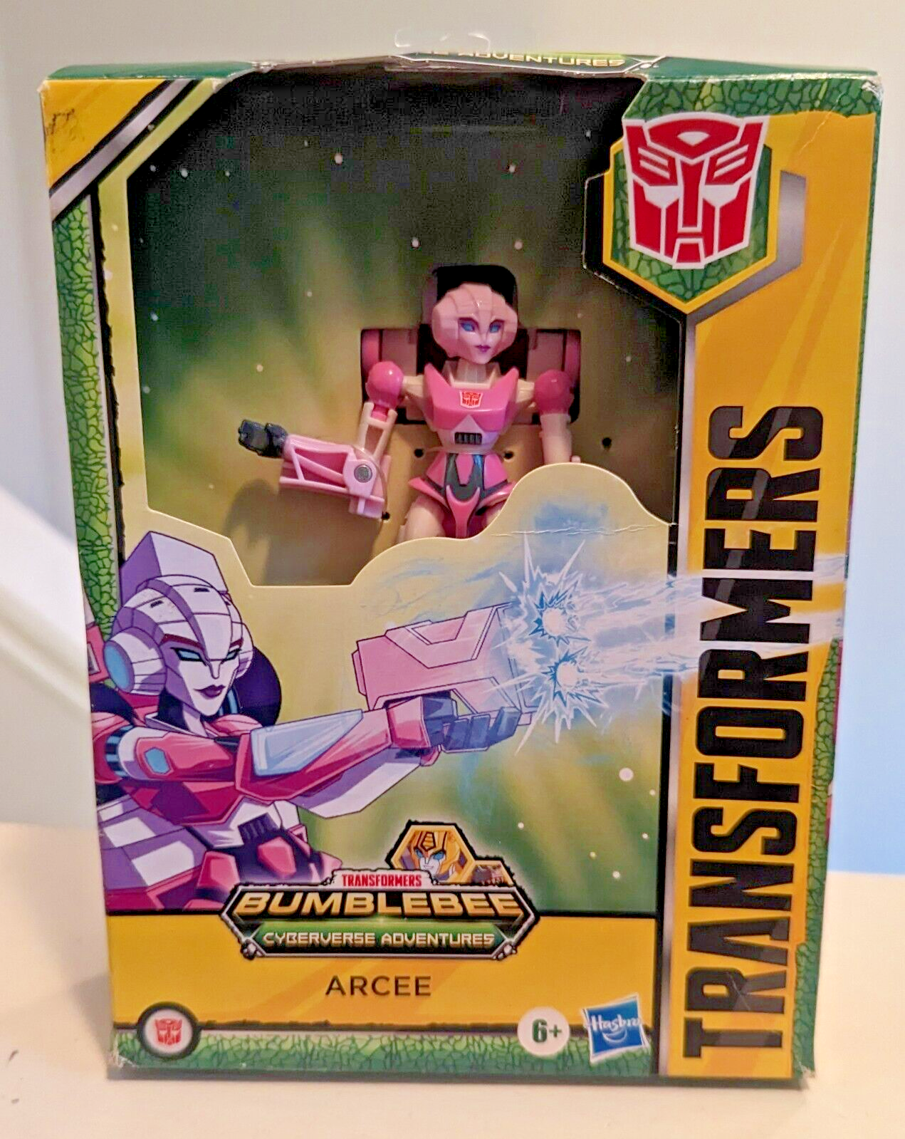 Transformers Bumblebee Cyberverse Adventures Dinobots Unite - Arcee