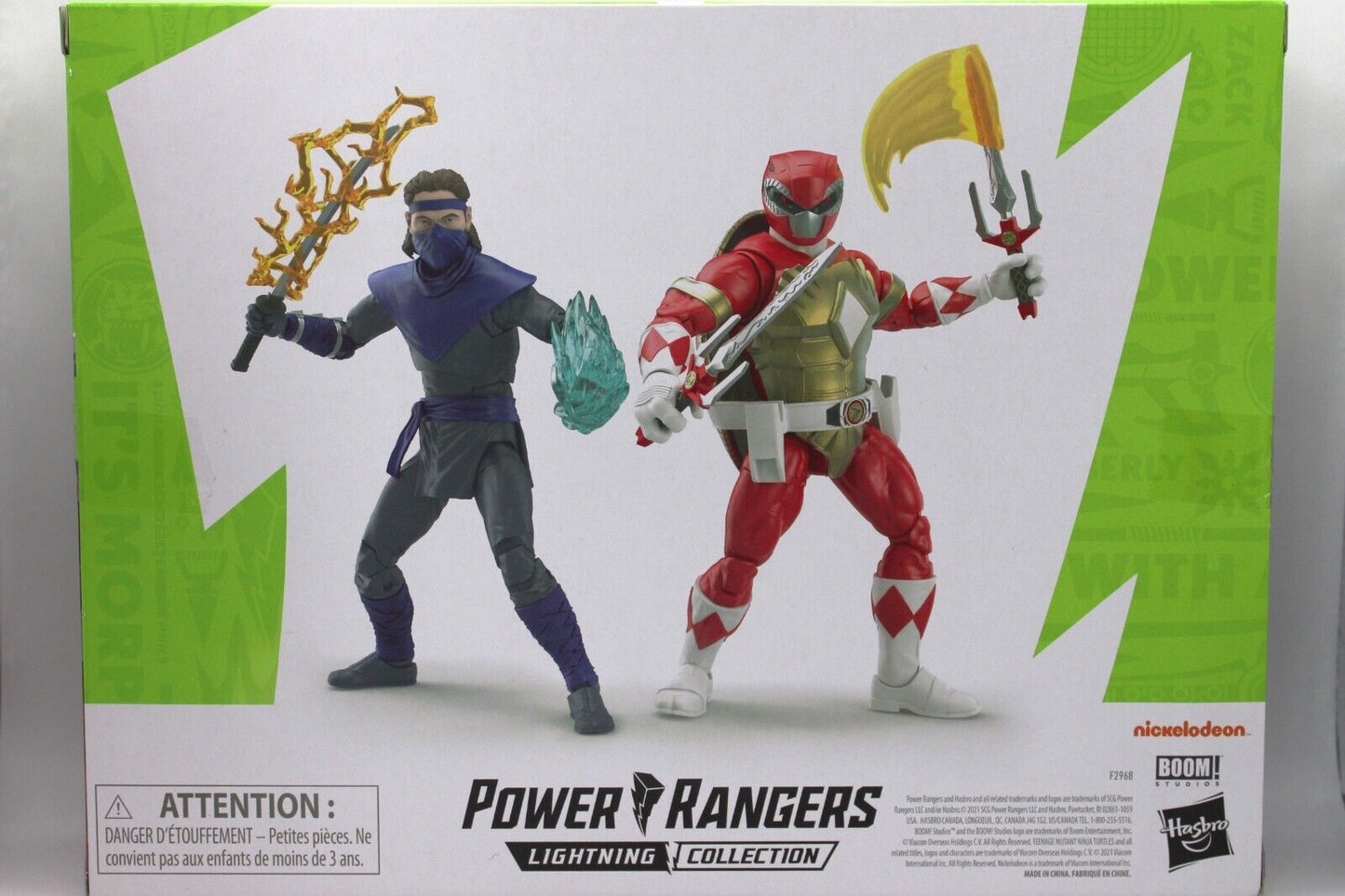 Power Rangers X Teenage Mutant Ninja Turtles Foot Soldier Tommy Morphed Raphael