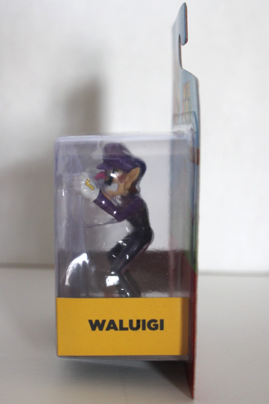 Super Mario Waluigi Mini Action Figure Jakks Pacific World Of Nintendo 2.5 Inch