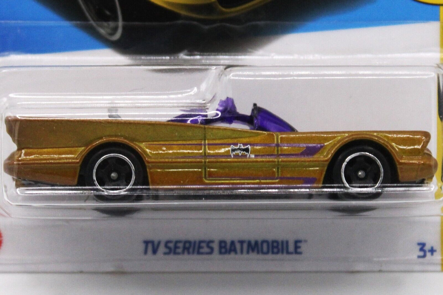 2022 Hot Wheels 131/250 TV Series Batmobile (Gold Version) Batman Series 4/5